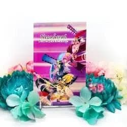 The handmade Necahual Art book found at candyfluffs.com/2heroes